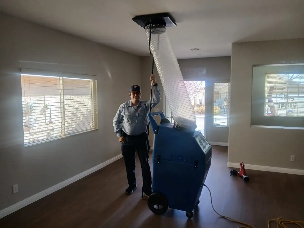 Professional Dryer Vent Cleaning work inside a Bernards home